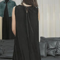 Pleated A-Line Cami Dress